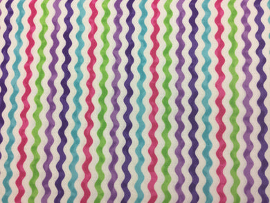 Fabric - Multi Coloured Rick Rack