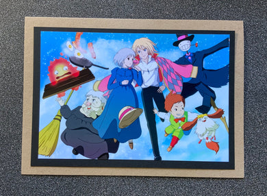 Studio Ghibli - Howl’s Moving Castle - Medley 2 - Greeting Card etc