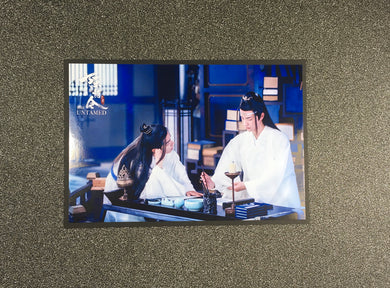 The Untamed - In the Library - Xiao Zhan - Wei Wu Xian / Wei Ying / Yiling Patriarch - Wang Yi Bo - Lan Wang Ji / Lan Zhan - Greeting Card