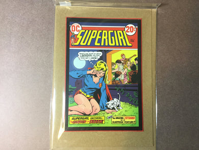 Super Girl - DC Comics - Covers - Greeting Card
