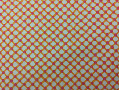 Fabric - Orange Tiles