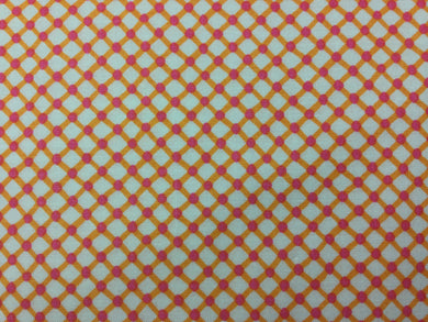 Fabric - Orange Tiles