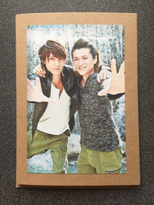 Daisuke Watanabe and Kyousuke Hamao (DaiMao) Hands and Water - Greeting Card