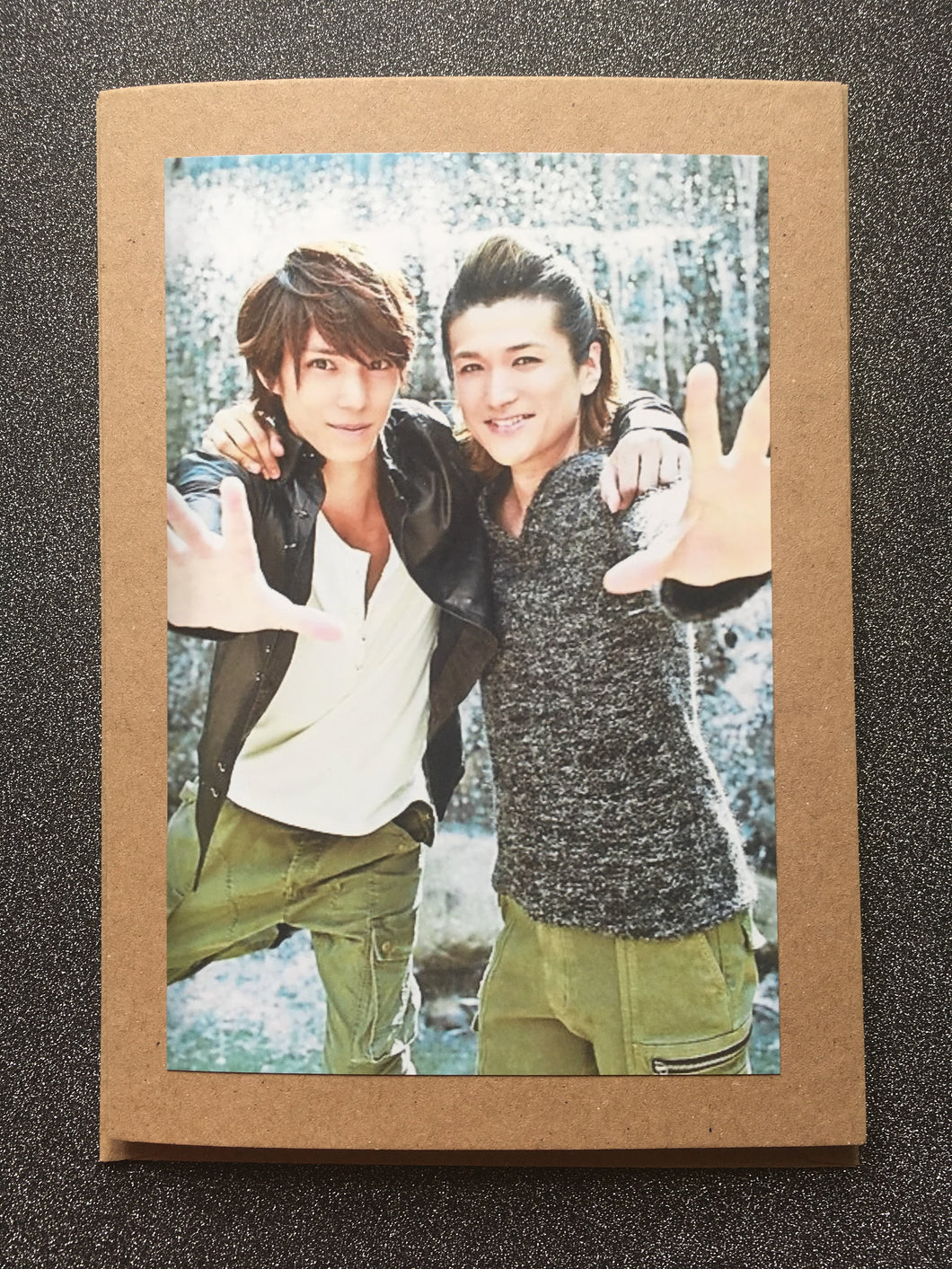 Daisuke Watanabe and Kyousuke Hamao (DaiMao) Hands and Water - Greeting Card