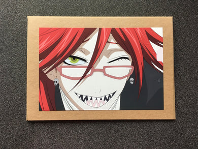 Black Butler - Grell Sutcliff - Greeting Card etc