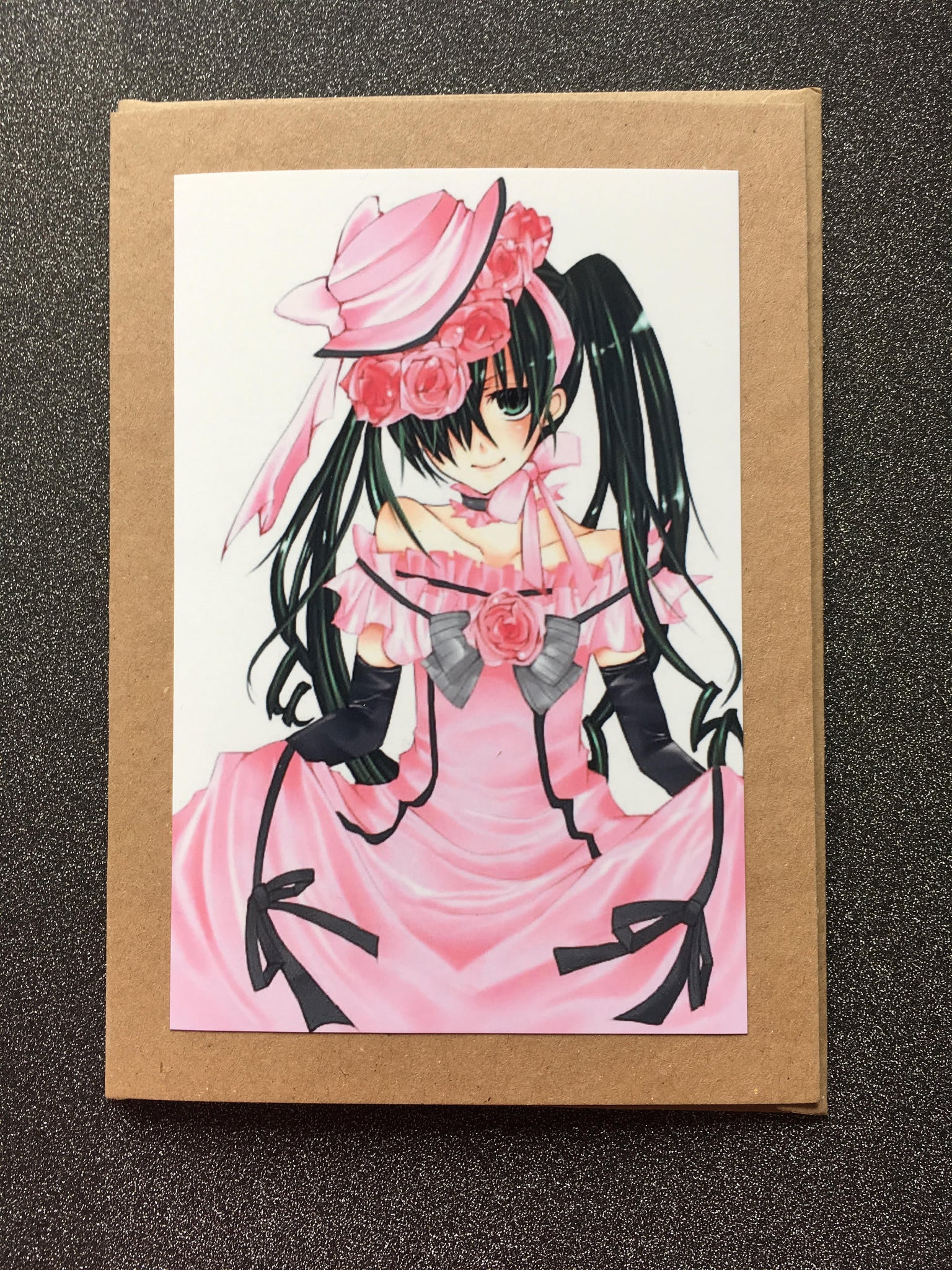 Black Butler - Ciel Phantomhive in a Dress - Greeting Card etc The Wonky Stitch Black Butler - Ciel Phantomhive in a Dress - Greeting Card etc The Wonky Stitch