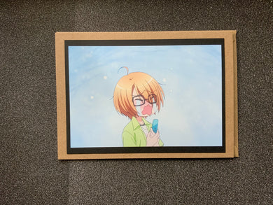 Love Stage - Izumi - Crying Phone - Greeting Card