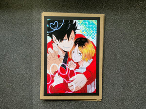 Haikyuu - Kenya and Karoo _ Protect - Greeting Card etc