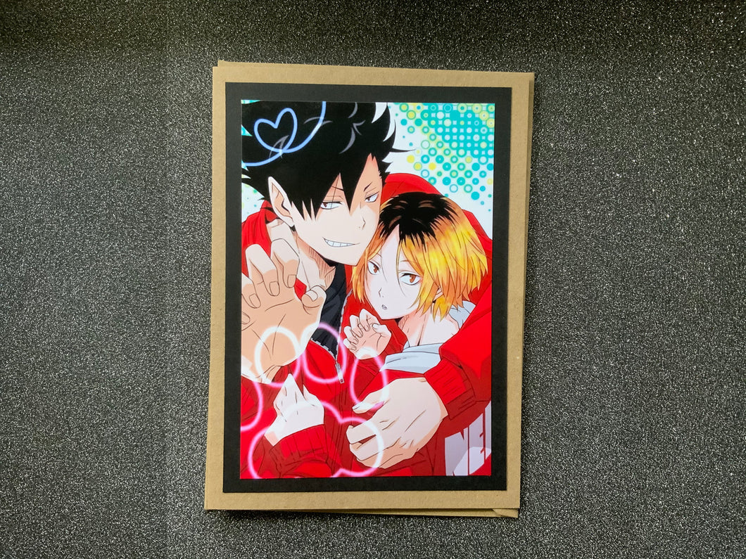 Haikyuu - Kenya and Karoo _ Protect - Greeting Card etc