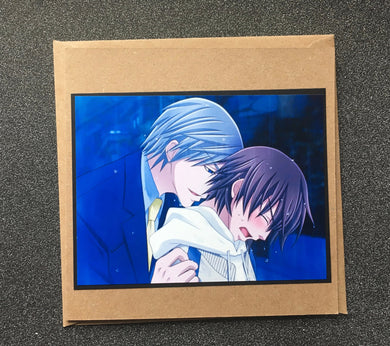 Junjou Romantica - Akihiko Usami and Misaki Takahashi - Interrupting Homework - Greeting Card