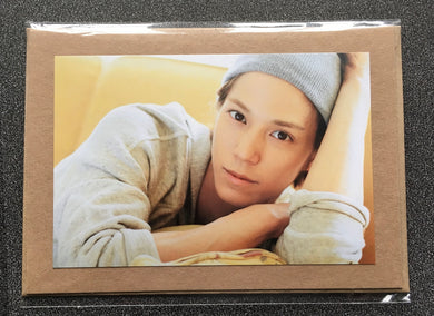 Mao Kun - Kyousuke Hamao  -  Mao in Beanie - Greeting Card