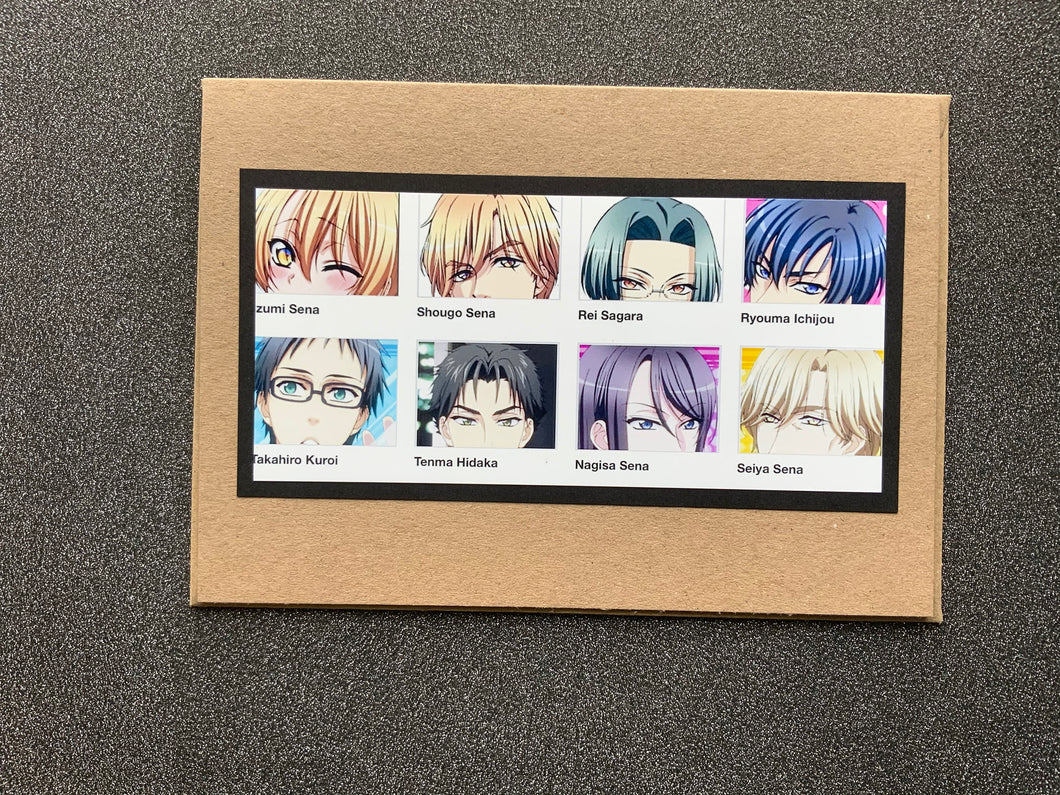 Love Stage - Cast Characters - Greeting Card etc