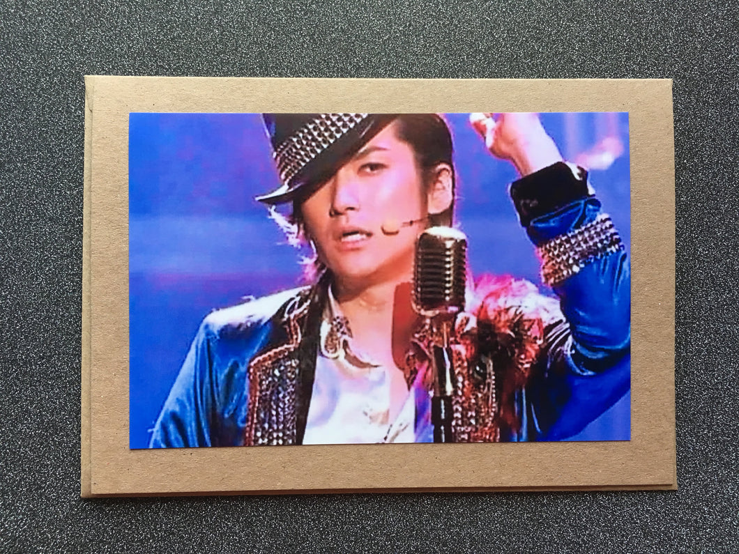 Club Slazy - King - Daisuke Watanabe Greeting Card