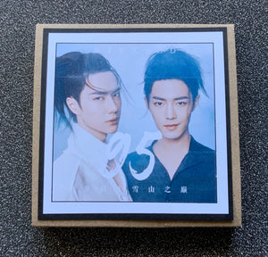 The Untamed - Leading Actors - Xiao Zhan - Wang Yi Bo - Greeting Card etc