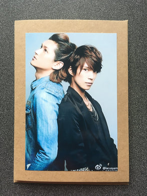 DaiMao - Daisuke Watanabe and Kyousuke Hamao - Back to Back - Greeting Card