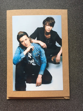 DaiMao - Daisuke Watanabe and Kyousuke Hamao - On the Floor - Greeting Card