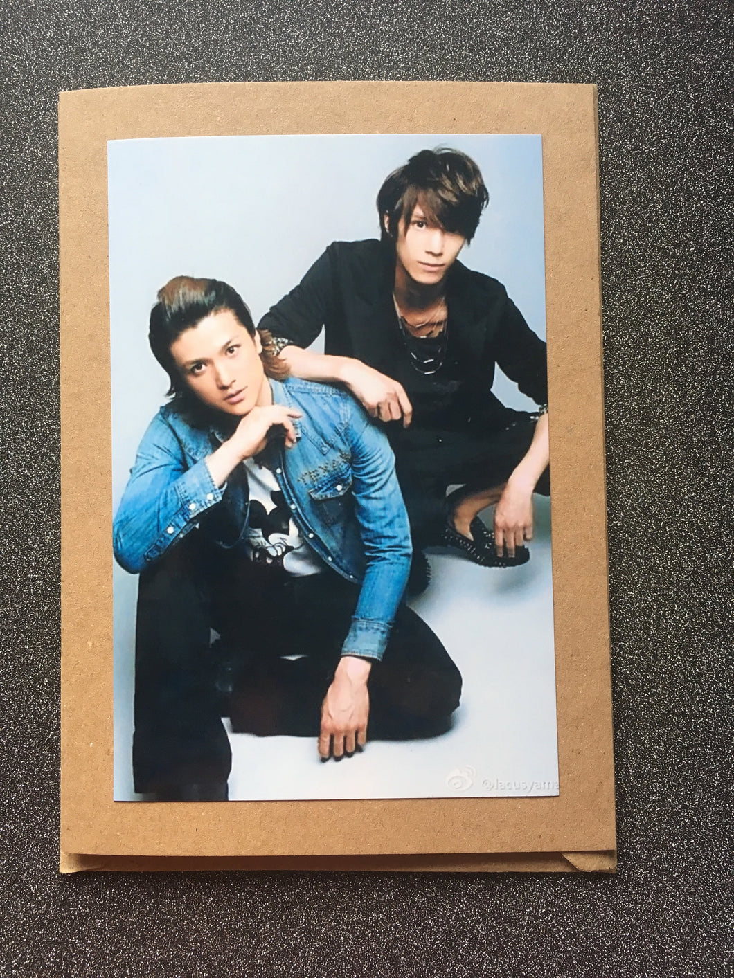 DaiMao - Daisuke Watanabe and Kyousuke Hamao - On the Floor - Greeting Card