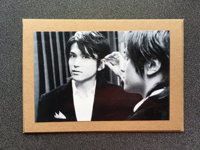 Dai Chan - Daisuke Watanabe - Mirror (B&W) - Greeting Card