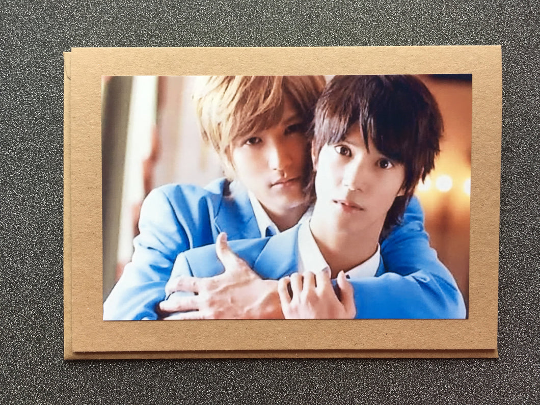DaiMao - Takumi Kun Series - Hayama Takumi and Saki Giichi - Watanabe Daisuke and Hamao Kyousuke - Greeting Card