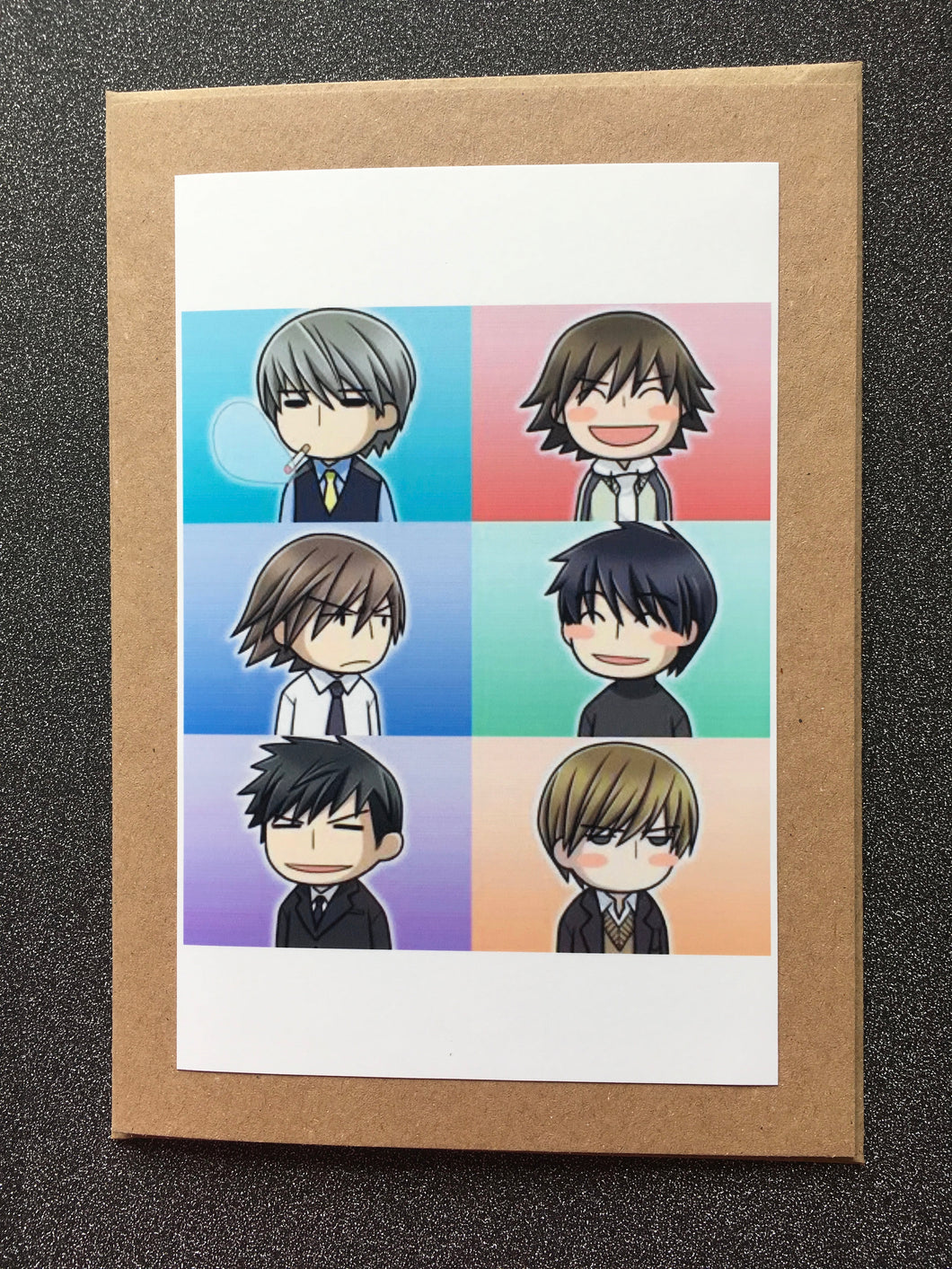 Junjou Romantica - Junjo Egoist - Junjo Terrorist - Couples - Greeting Card etc