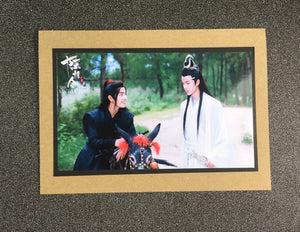 The Untamed - Lil Apple - Xiao Zhan - Wei Wu Xian / Wei Ying / Yiling Patriarch - Wang Yi Bo - Lan Wang Ji / Lan Zhan - Greeting Card