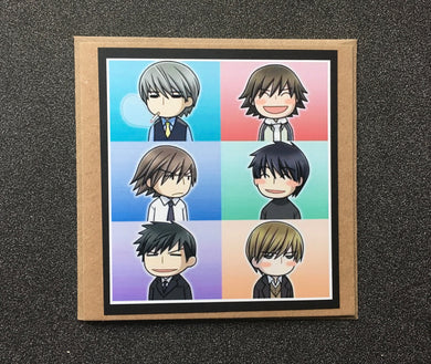 Junjou Romantica - Junjo Egoist - Junjo Terrorist - Couples - Greeting Card