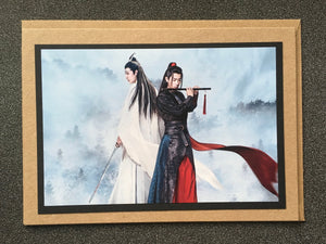 The Untamed - Bishen/Chenqing - Xiao Zhan - Wei Wu Xian / Wei Ying / Yiling Patriarch - Wang Yi Bo - Lan Wang Ji / Lan Zhan - Greeting Card