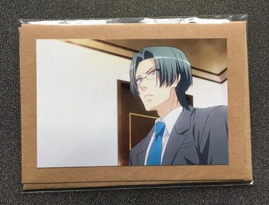 Love Stage - Rei Sagara - Looking Thoughtful - Greeting Card