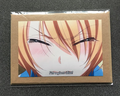 Love Stage - Izumi - I’m a Giant Idiot - Apology - Greeting Card