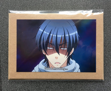 Love Stage - Ryouma Ichijou - Good Morning - Monday Morning Feeling - Greeting Card etc