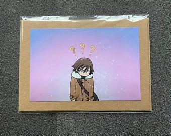 Junjou Romantica - Misaki Takahashi - Confusion - Greeting Card