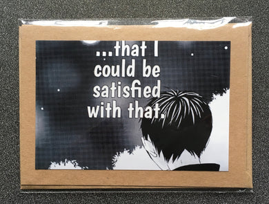 Haikyuu - Kageyama Saying - Greeting Card