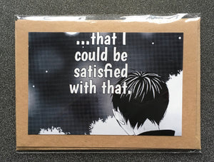 Haikyuu - Kageyama Saying - Greeting Card