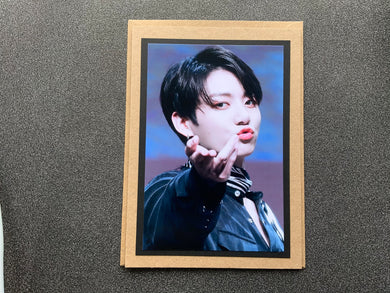 BTS - Kookie - Kiss to Camera - Jungkook - Jeon Jung Kook Greeting Card etc