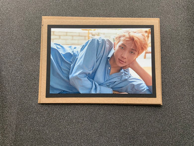 BTS - RM - Rap Monster - Kim Nam Joon - Loose Blue Shirt - Greeting Card etc