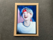 Load image into Gallery viewer, BTS - Suga - Min Yoon Gi - Red Headband - Cheesy Grin - Greeting Card etc