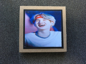 BTS - Suga - Min Yoon Gi - Red Headband - Cheesy Grin - Greeting Card etc