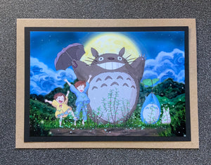 Studio Ghibli - Totoro - Umbrella - Greeting Card etc