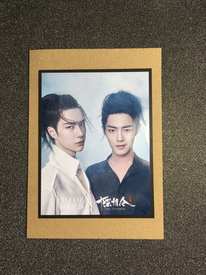 The Untamed - Leading Actors - Xiao Zhan - Wang Yi Bo - Greeting Card etc