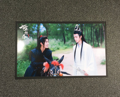 The Untamed - Lil Apple - Xiao Zhan - Wei Wu Xian / Wei Ying / Yiling Patriarch - Wang Yi Bo - Lan Wang Ji / Lan Zhan - Greeting Card